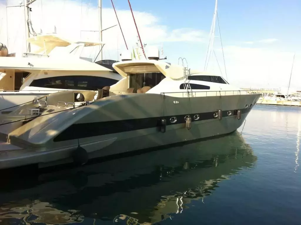 Dream On by Tecnomar - Special Offer for a private Motor Yacht Charter in Larnaca with a crew
