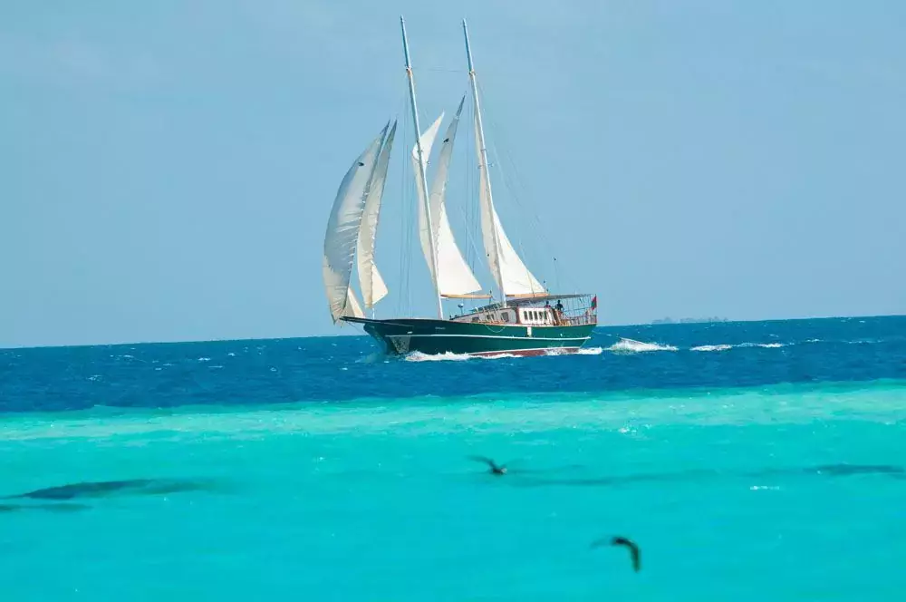 Dream Voyager by Custom Made - Special Offer for a private Motor Sailer Charter in Male with a crew