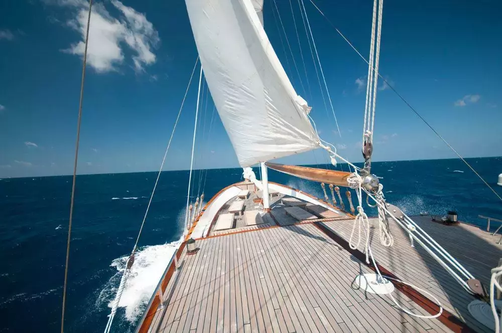 Dream Voyager by Custom Made - Special Offer for a private Motor Sailer Rental in Praslin with a crew