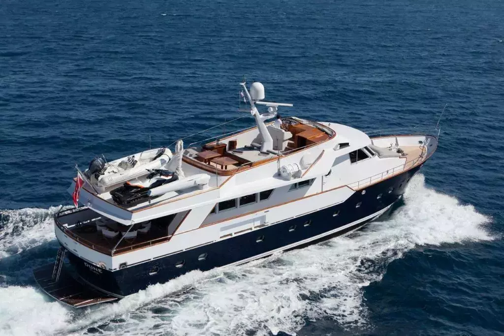 Dune by Benetti - Special Offer for a private Motor Yacht Charter in Antibes with a crew