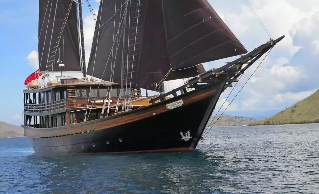 Dunia Baru by Konjo Boat Builders - Special Offer for a private Motor Sailer Charter in Komodo with a crew