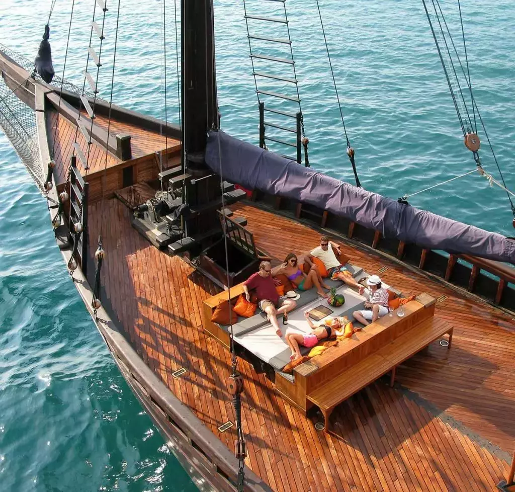 El Aleph by Konjo Boat Builders - Special Offer for a private Motor Sailer Charter in Lombok with a crew