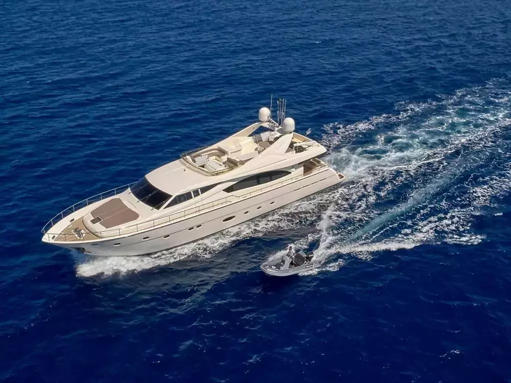 Elite by Ferretti - Top rates for a Charter of a private Motor Yacht in Greece