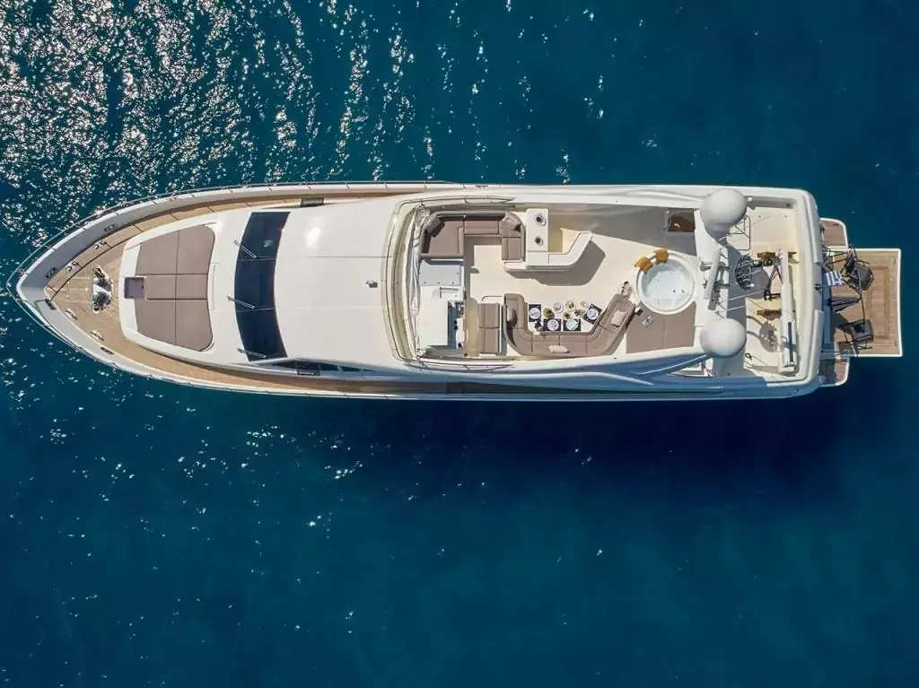 Elite by Ferretti - Special Offer for a private Motor Yacht Charter in Krk with a crew