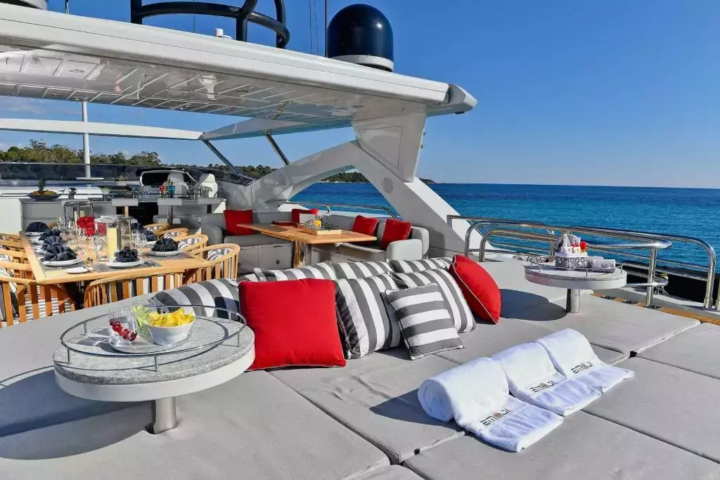 Emoji by Sunseeker - Special Offer for a private Motor Yacht Charter in Antibes with a crew