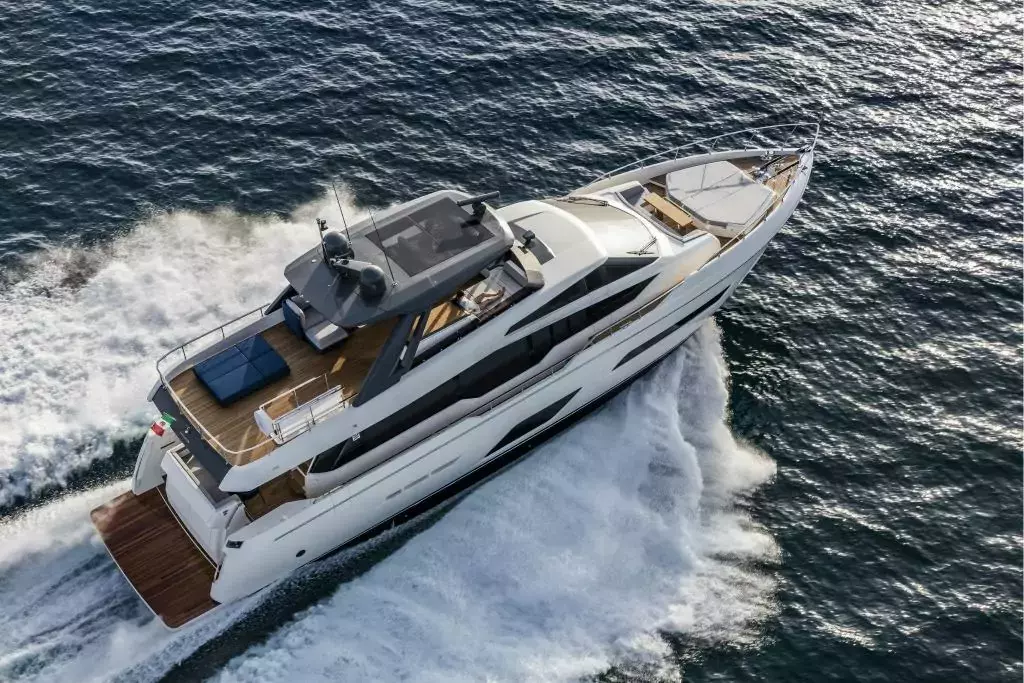 Epic by Ferretti - Top rates for a Charter of a private Motor Yacht in France