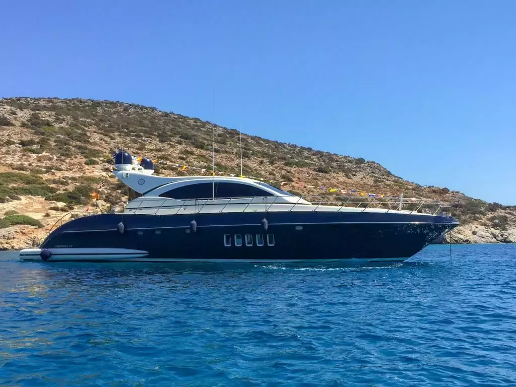 EUDEMONIA KYVOS by Mangusta - Special Offer for a private Motor Yacht Charter in Mykonos with a crew