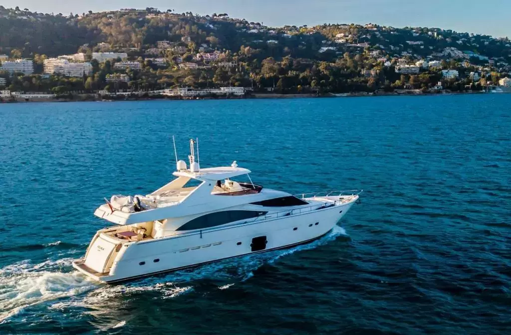 Felina by Ferretti - Special Offer for a private Motor Yacht Charter in Cannes with a crew