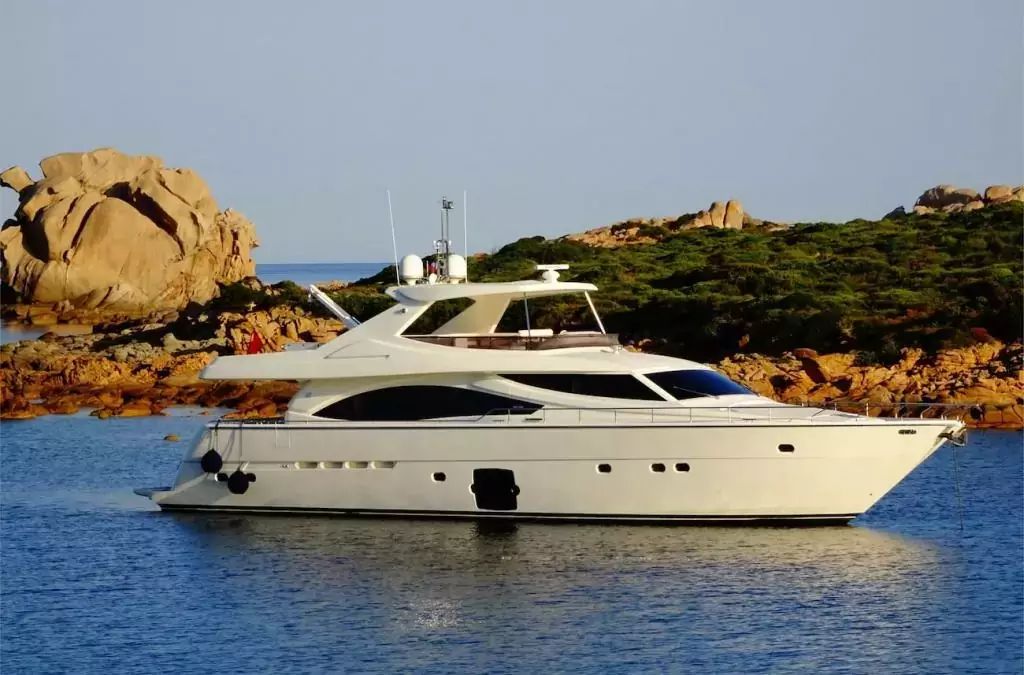 Felina by Ferretti - Special Offer for a private Motor Yacht Charter in Gozo with a crew