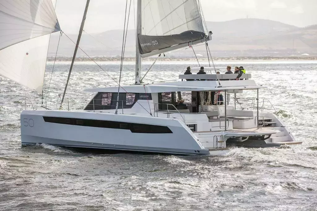 Fifty Leos by Leopard Catamarans - Special Offer for a private Power Catamaran Rental in Penang with a crew