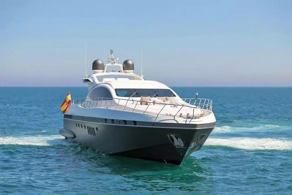 Five Stars by Mangusta - Top rates for a Charter of a private Motor Yacht in Spain