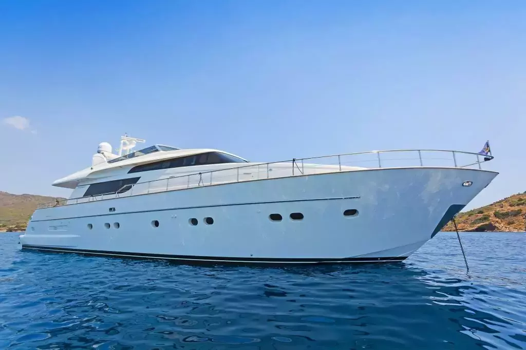 Fos by Sanlorenzo - Special Offer for a private Motor Yacht Charter in Sharjah with a crew