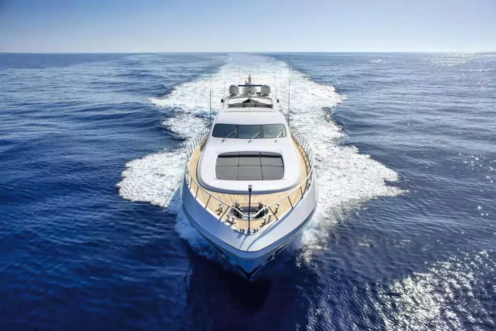 Four Friends by Mangusta - Top rates for a Charter of a private Motor Yacht in Spain
