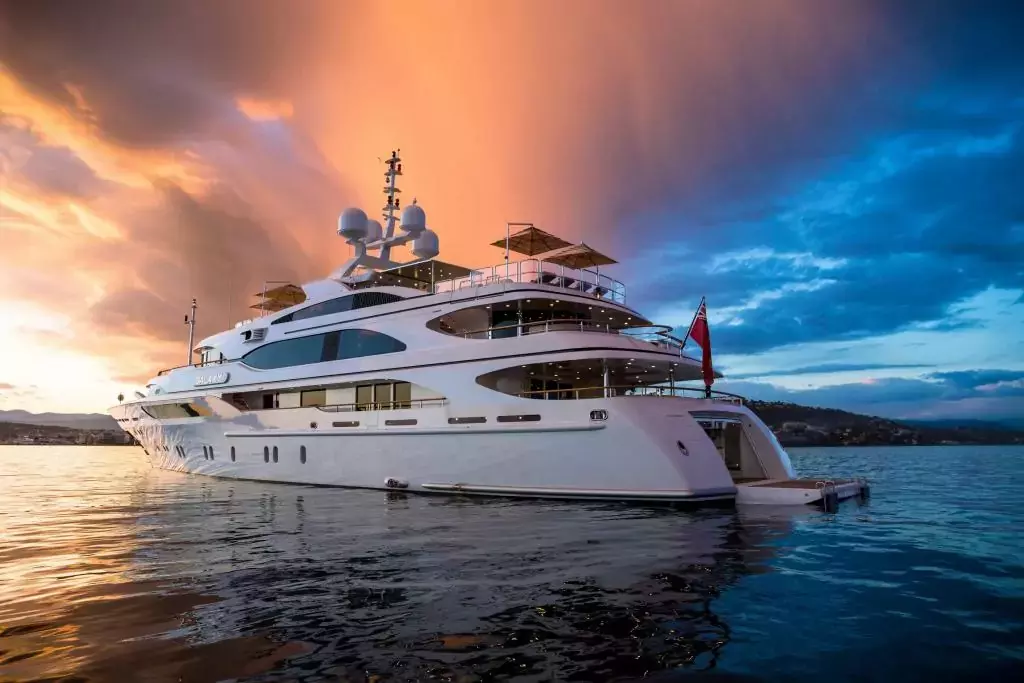 Galaxy by Benetti - Top rates for a Charter of a private Superyacht in Grenada