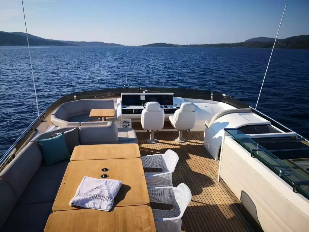 Gia Sena by Princess - Special Offer for a private Motor Yacht Charter in Boka Bay with a crew