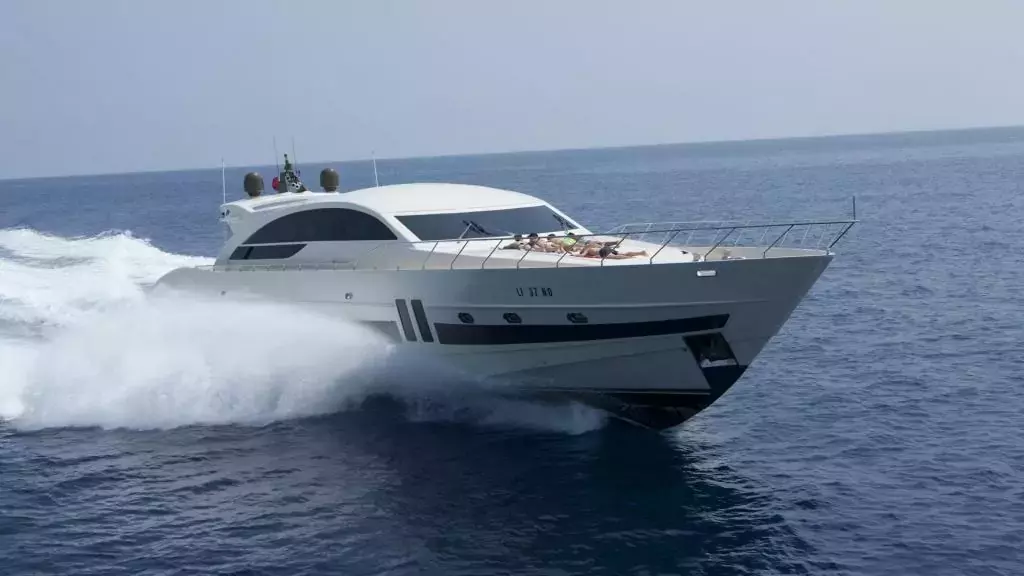 Ginevra by Tecnomar - Special Offer for a private Motor Yacht Charter in Golfe-Juan with a crew