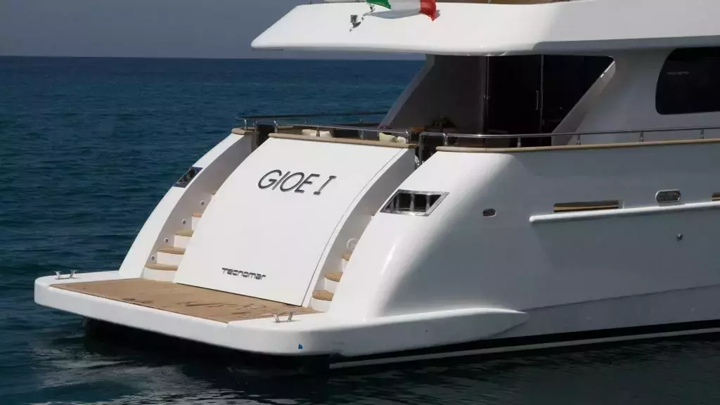 Gioe I by Tecnomar - Top rates for a Charter of a private Motor Yacht in Cyprus