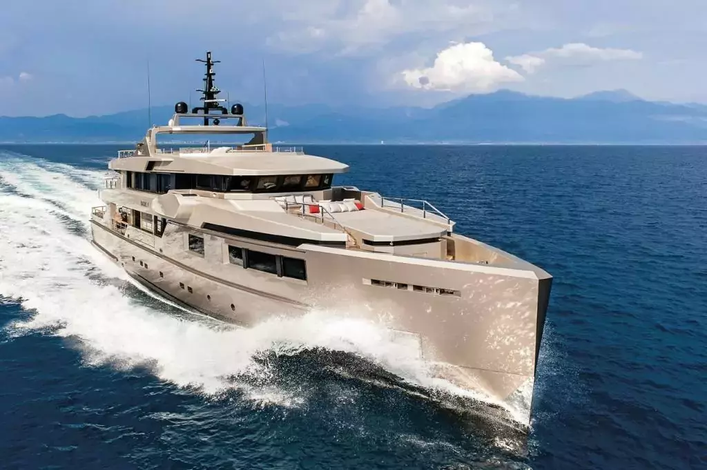 Giraud by Tecnomar - Special Offer for a private Superyacht Rental in Cannes with a crew