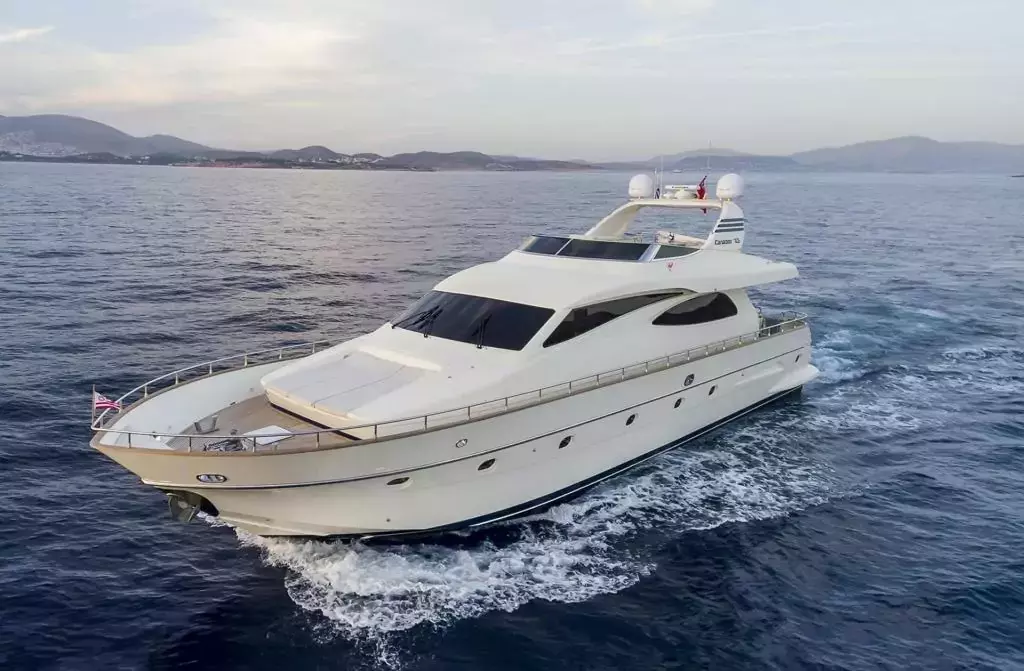 Gorgeous by Canados - Special Offer for a private Motor Yacht Charter in Zakynthos with a crew