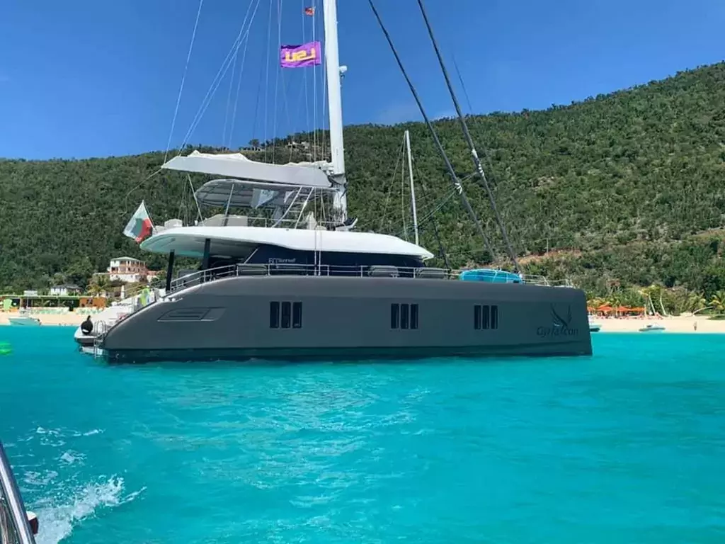 Gyrfalcon by Sunreef Yachts - Special Offer for a private Luxury Catamaran Charter in Virgin Gorda with a crew