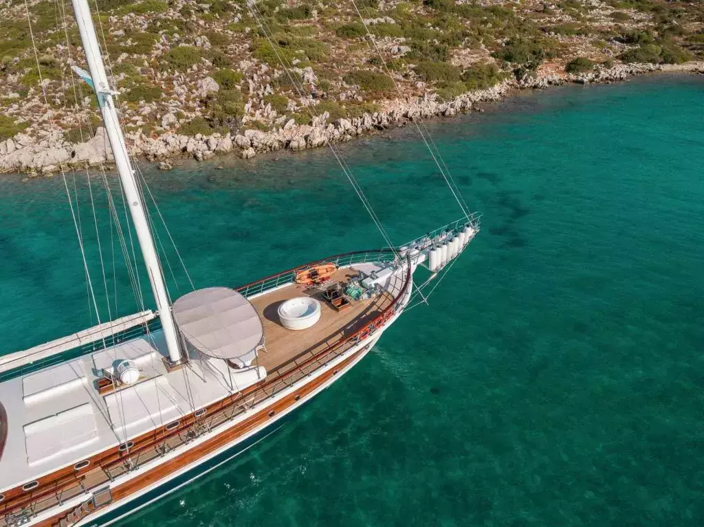 Halcon Del Mar by Bozburun Shipyard - Special Offer for a private Motor Sailer Charter in Mykonos with a crew