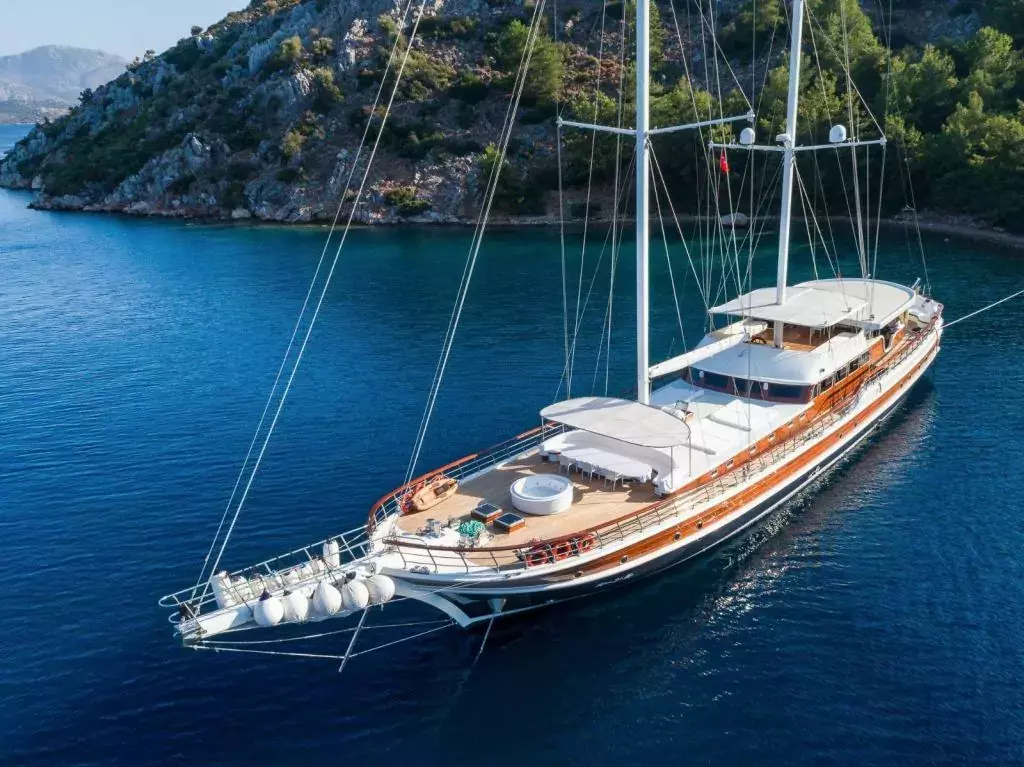 Halcon Del Mar by Bozburun Shipyard - Top rates for a Charter of a private Motor Sailer in Cyprus