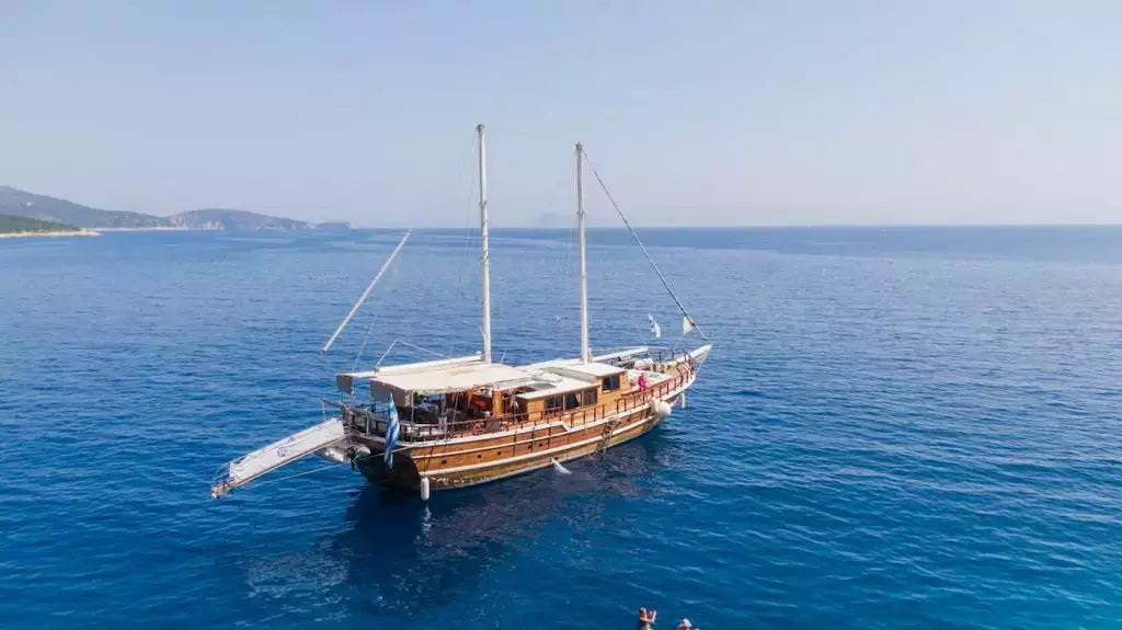 Harmonia by Custom Made - Special Offer for a private Motor Sailer Rental in Lefkada with a crew