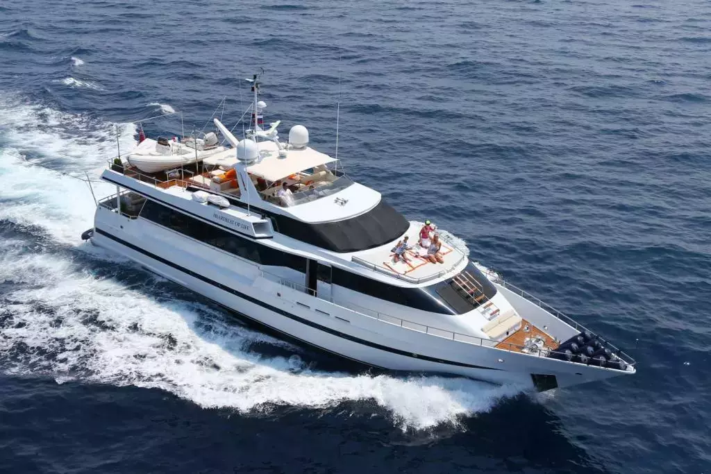Heartbeat Of Life by Heesen - Special Offer for a private Motor Yacht Charter in Mallorca with a crew