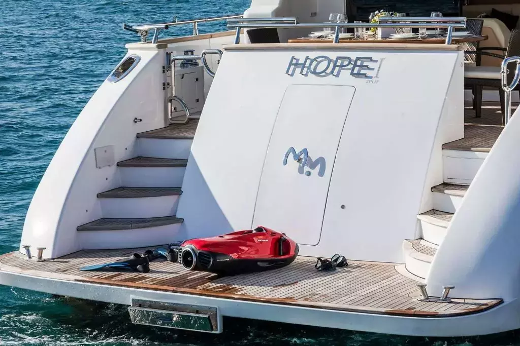 Hope I by Maiora - Top rates for a Charter of a private Motor Yacht in Italy