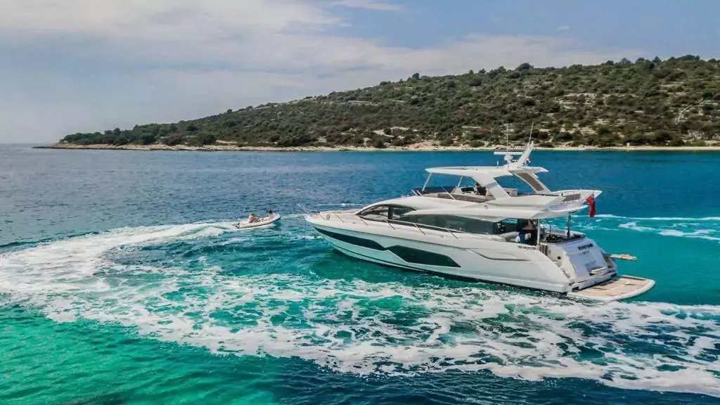 Hunky Dory Of by Sunseeker - Special Offer for a private Motor Yacht Charter in Trogir with a crew