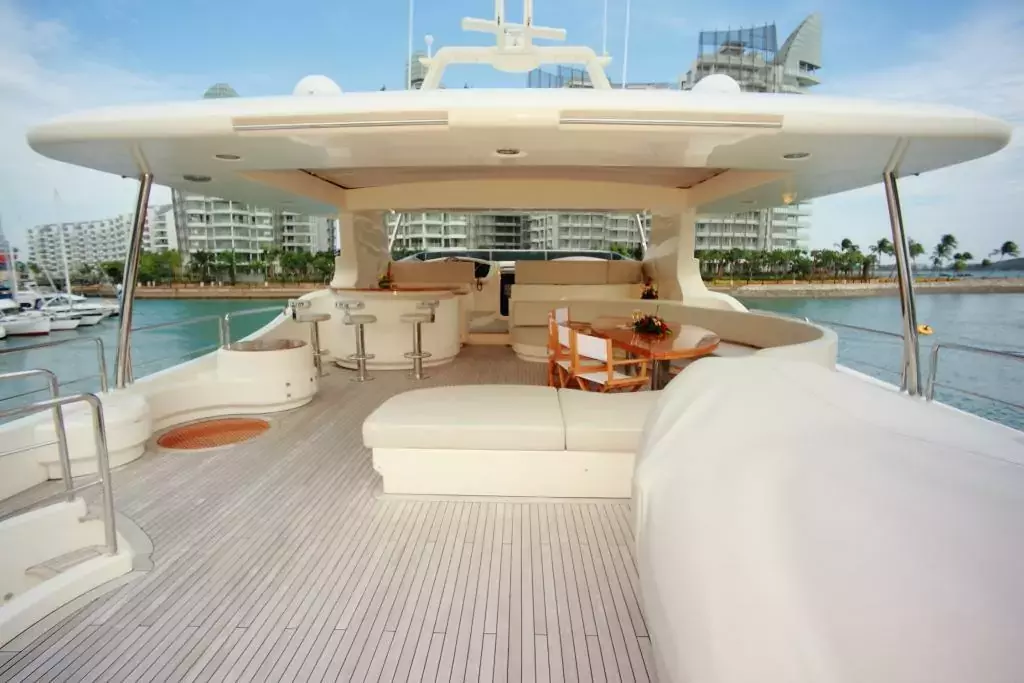 Hye Seas II by Azimut - Special Offer for a private Motor Yacht Charter in Sentosa with a crew