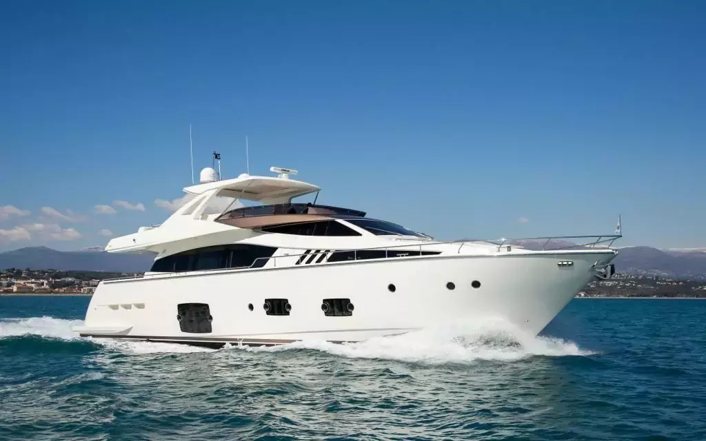 Igele by Ferretti - Special Offer for a private Motor Yacht Charter in Sardinia with a crew