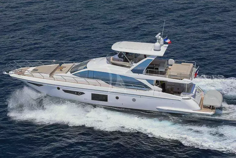 Imagine by Azimut - Top rates for a Charter of a private Motor Yacht in France