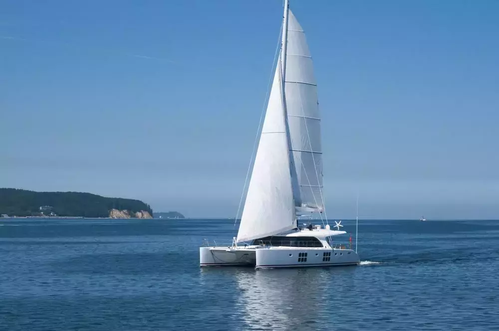 In The Wind by Sunreef Yachts - Special Offer for a private Sailing Catamaran Rental in Melbourne with a crew