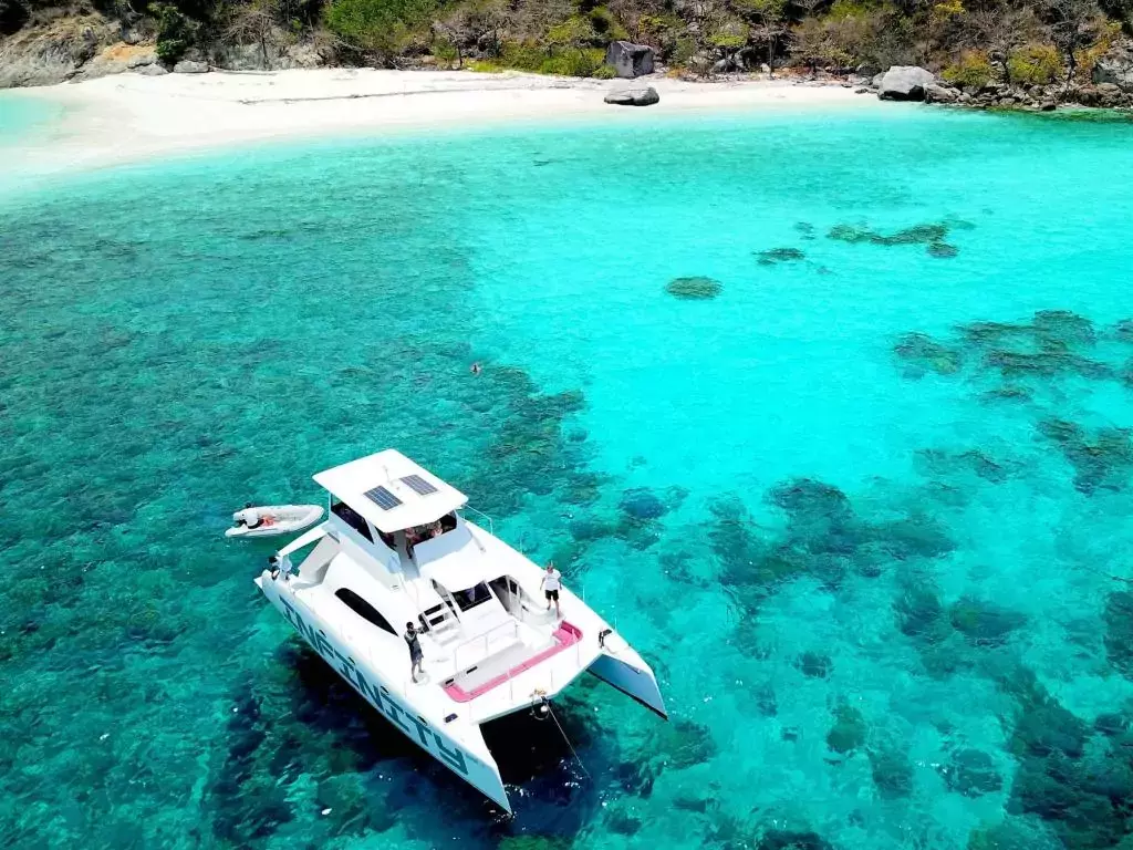 Infinity by Stealth - Special Offer for a private Power Catamaran Charter in Koh Samui with a crew
