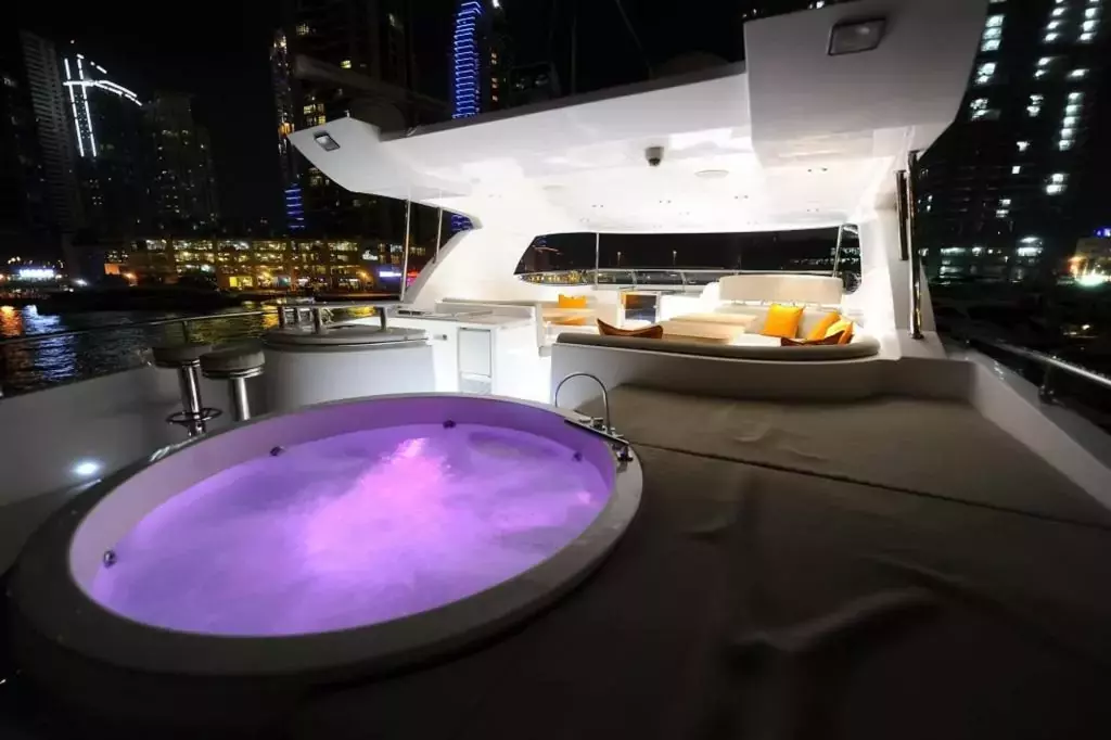 Infinity 7 by Gulf Craft - Special Offer for a private Motor Yacht Charter in Abu Dhabi with a crew