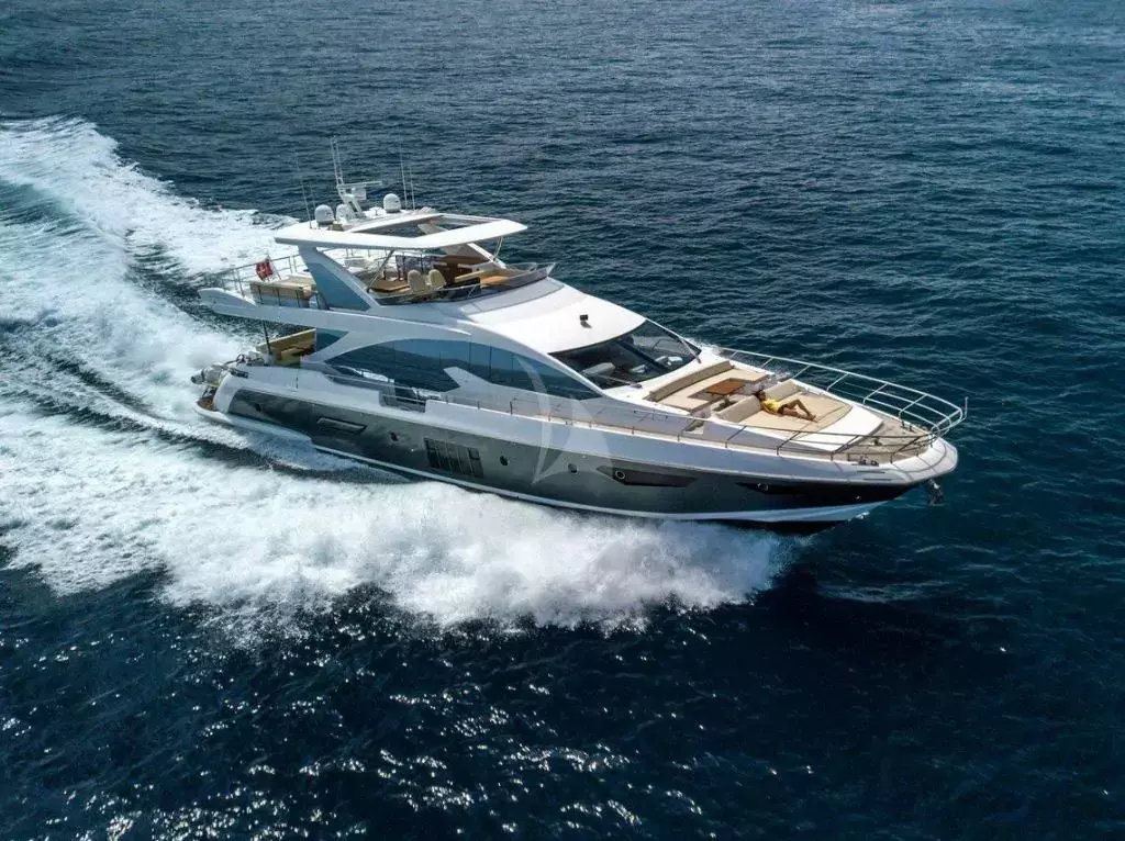 Invictus I by Azimut - Special Offer for a private Motor Yacht Charter in Antibes with a crew
