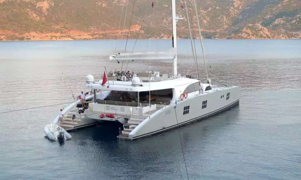 Ipharra by Sunreef Yachts - Special Offer for a private Sailing Catamaran Rental in Gustavia with a crew