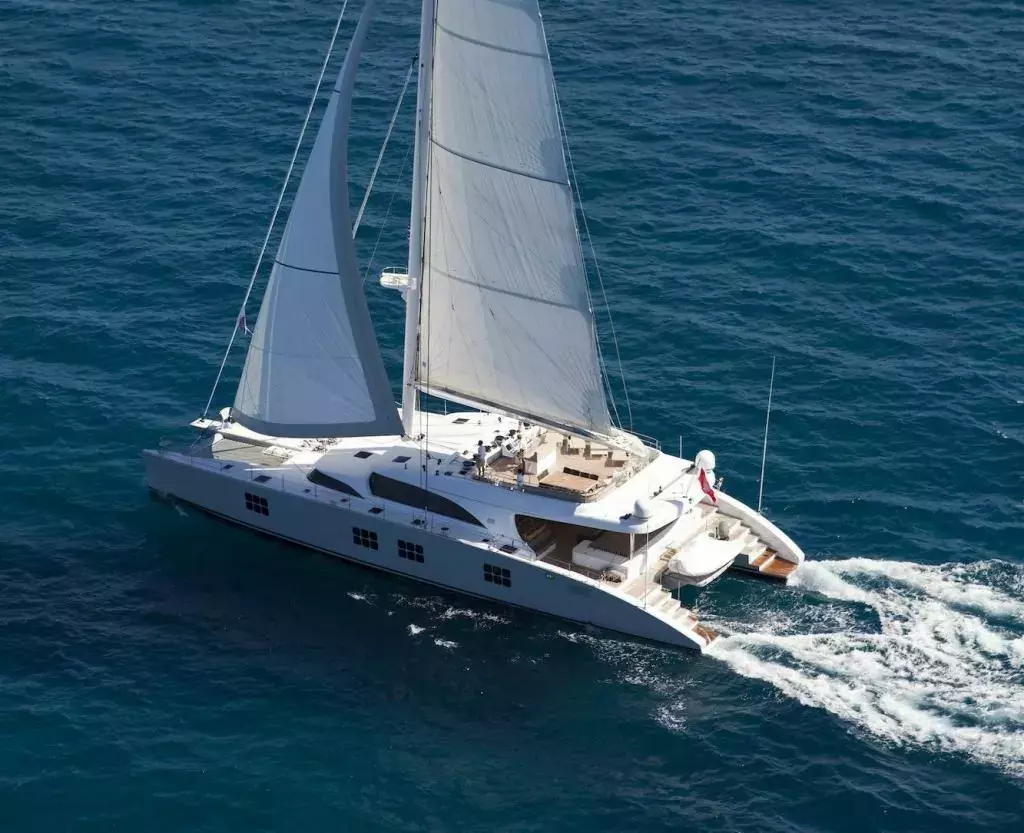 Ipharra by Sunreef Yachts - Top rates for a Charter of a private Sailing Catamaran in St Barths