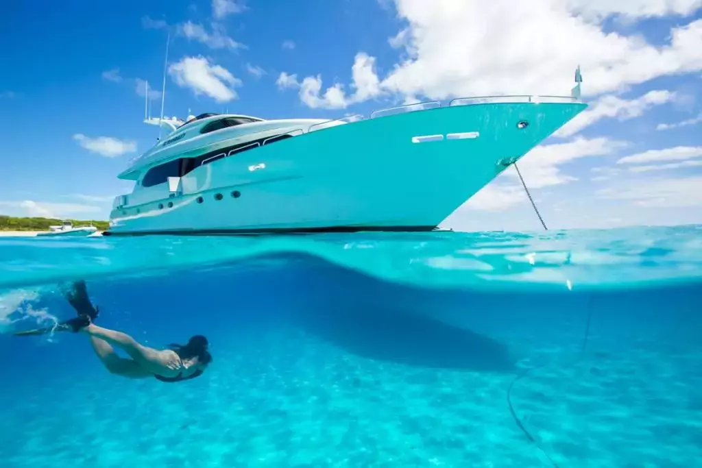 IV Tranquility by Lazzara - Special Offer for a private Motor Yacht Charter in Virgin Gorda with a crew