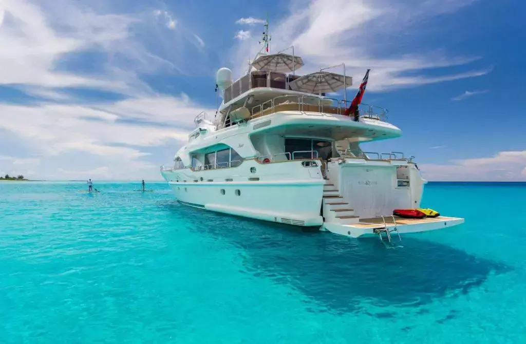 Jazz by Benetti - Special Offer for a private Motor Yacht Charter in St Thomas with a crew