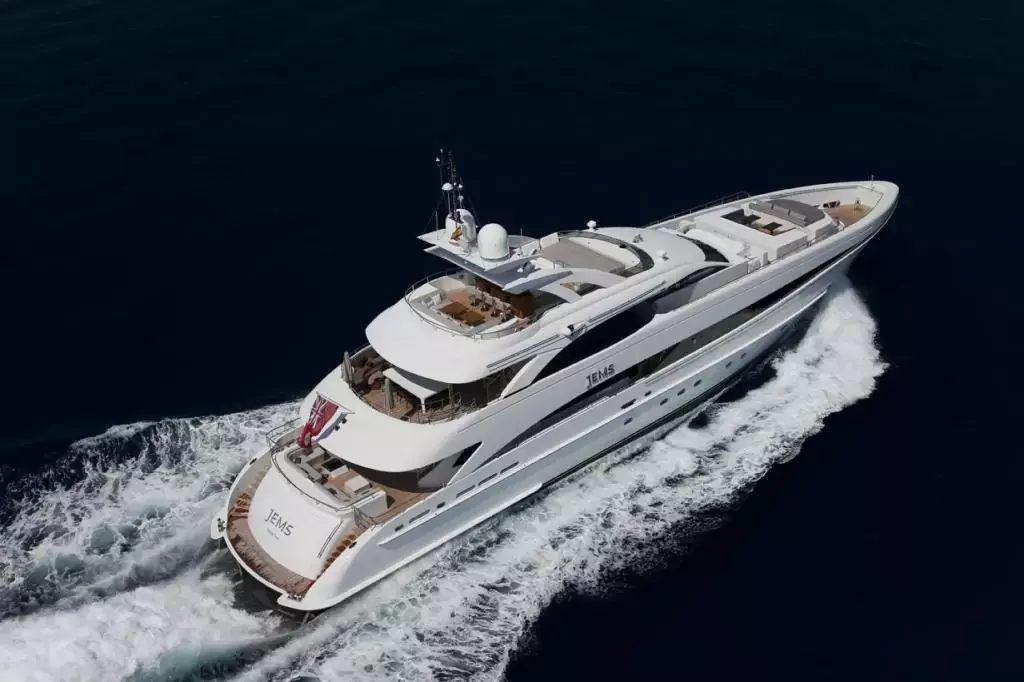 Jems by Heesen - Top rates for a Rental of a private Superyacht in France