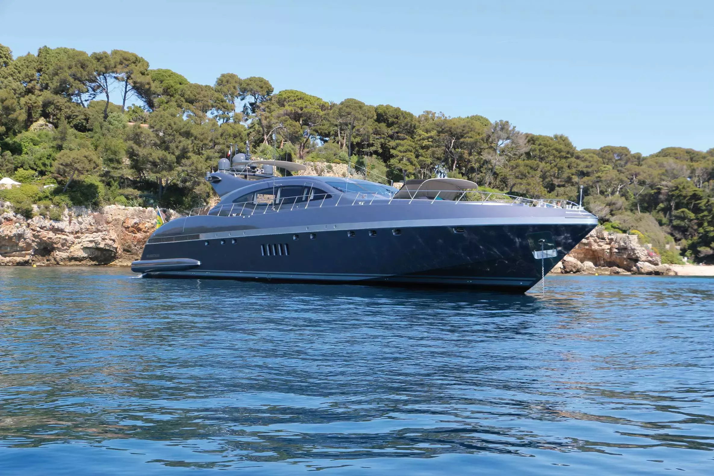 JFF by Mangusta - Top rates for a Charter of a private Motor Yacht in France