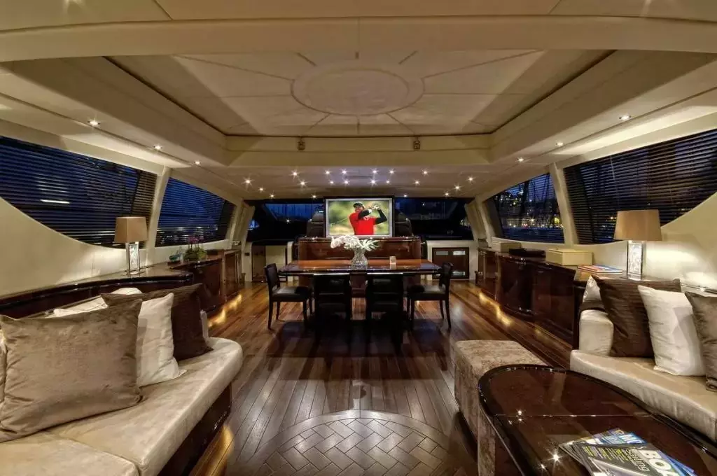 Jomar by Mangusta - Special Offer for a private Superyacht Charter in St Tropez with a crew