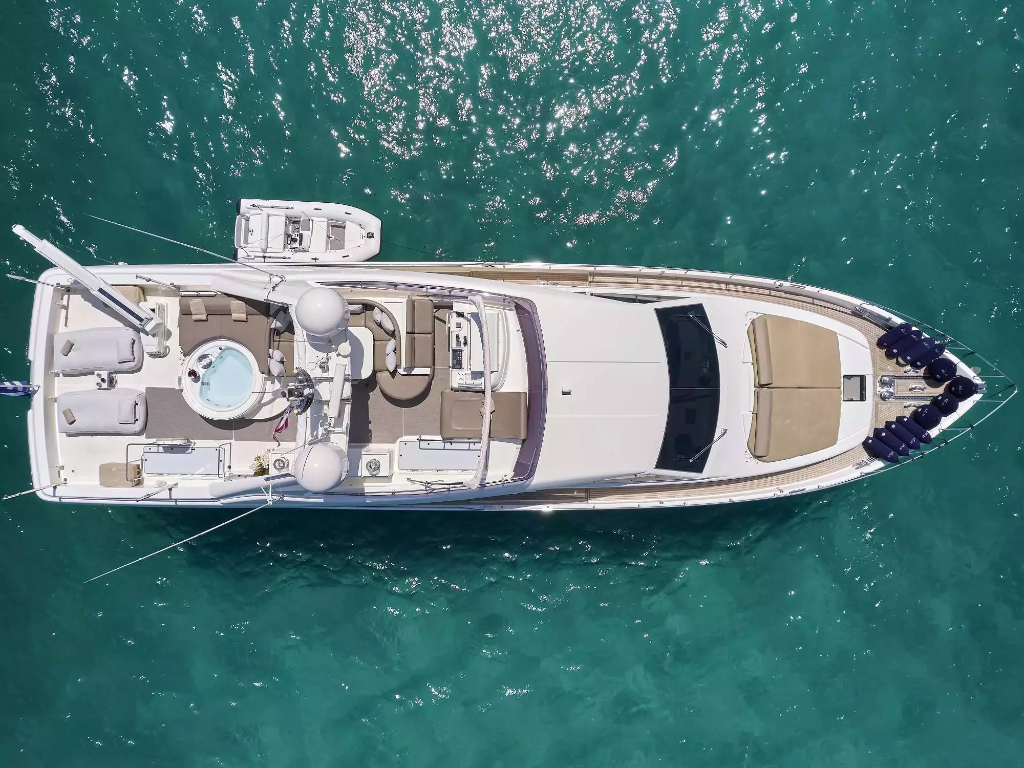 Julie M by Ferretti - Special Offer for a private Motor Yacht Charter in Mykonos with a crew
