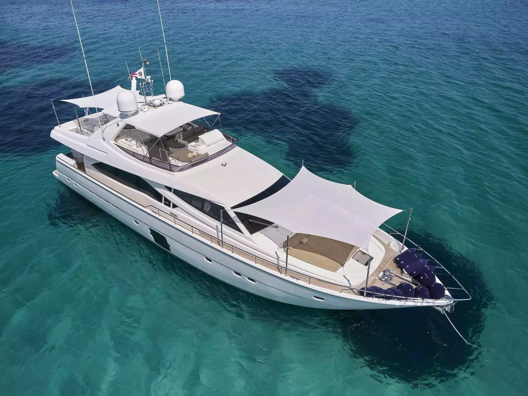 Julie M by Ferretti - Special Offer for a private Motor Yacht Charter in Zakynthos with a crew