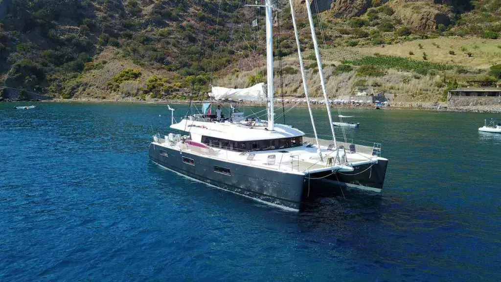 Kaskazi Four by Lagoon - Special Offer for a private Sailing Catamaran Rental in St Tropez with a crew