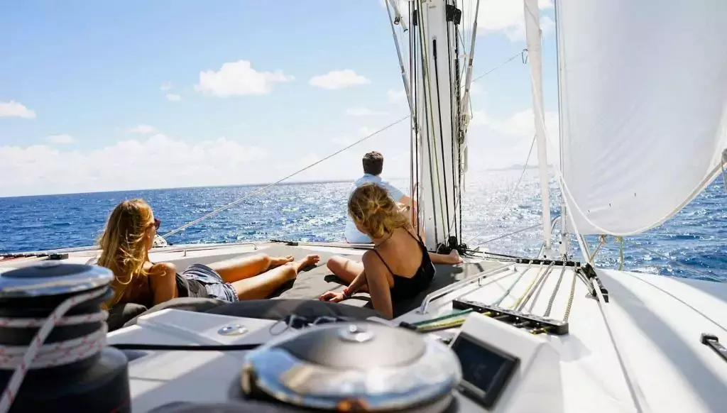 Kaskazi Four by Lagoon - Special Offer for a private Sailing Catamaran Rental in Cannes with a crew