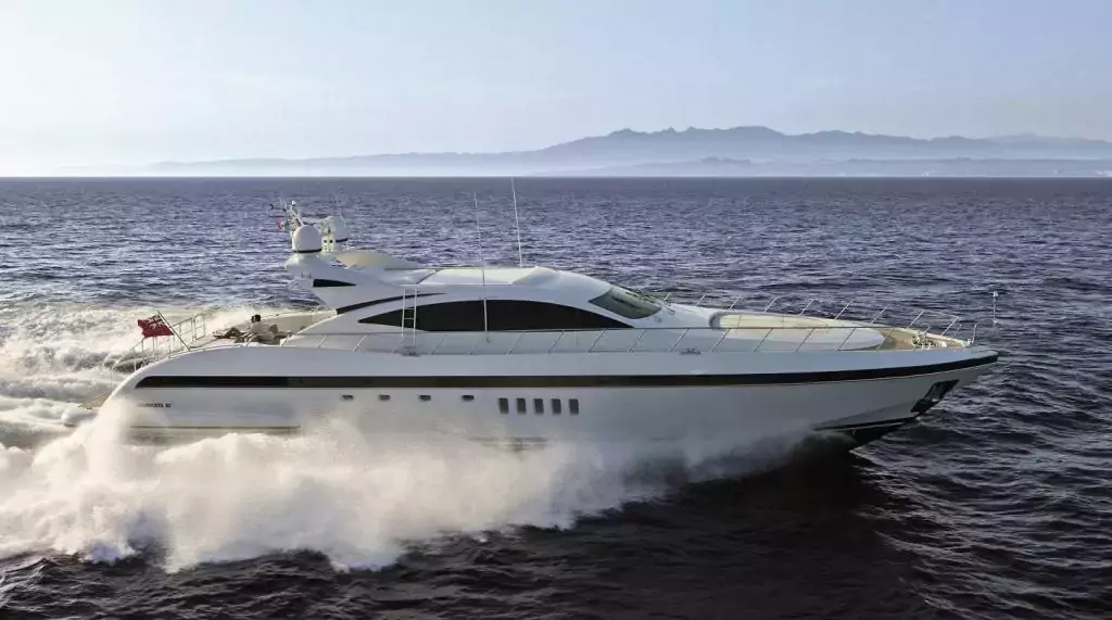 Kawai by Mangusta - Top rates for a Charter of a private Motor Yacht in France
