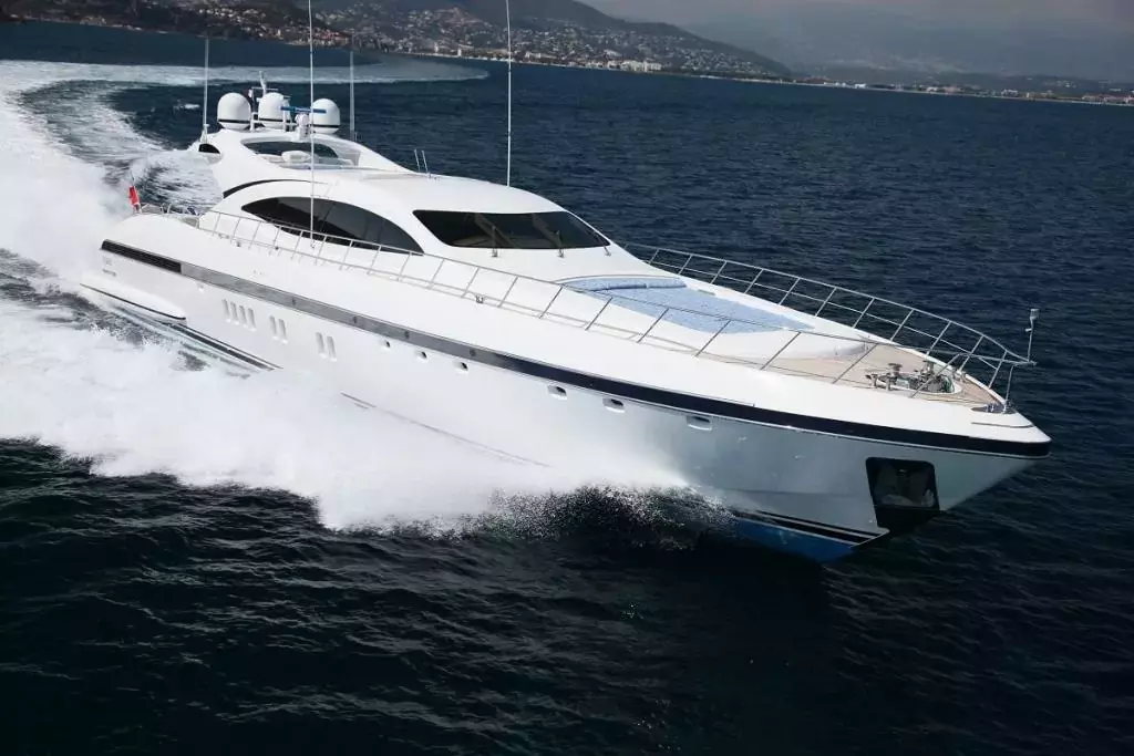 Kawai by Mangusta - Top rates for a Charter of a private Motor Yacht in Italy
